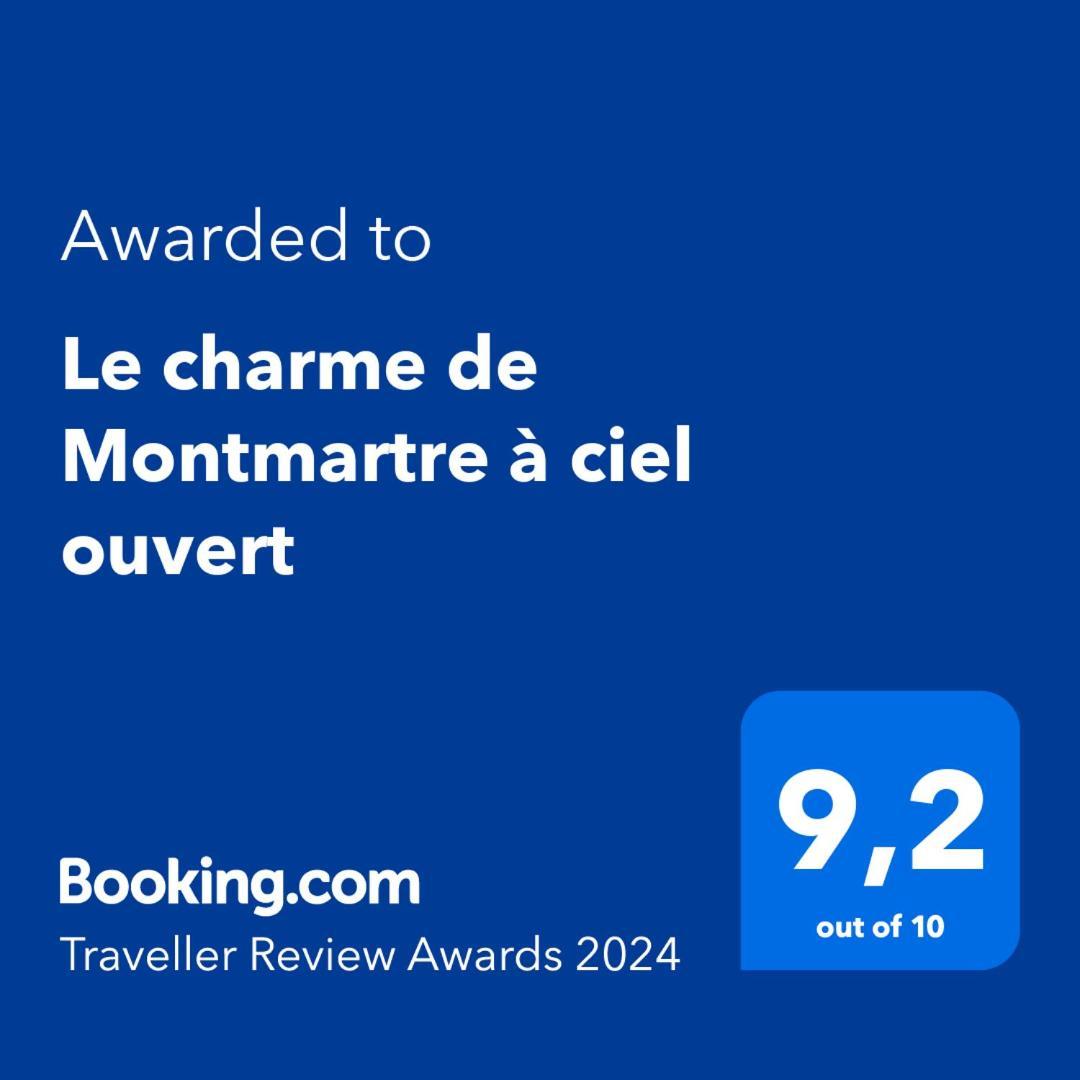 Le Charme De Montmartre A Ciel Ouvert Párizs Kültér fotó